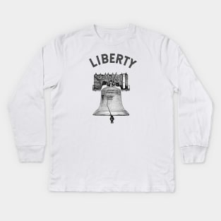 The Liberty Bell Kids Long Sleeve T-Shirt